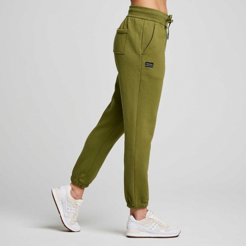 Pantaloni Jogger Saucony Recovery Barbati Masline Verzi | ROMANIA POVWHG