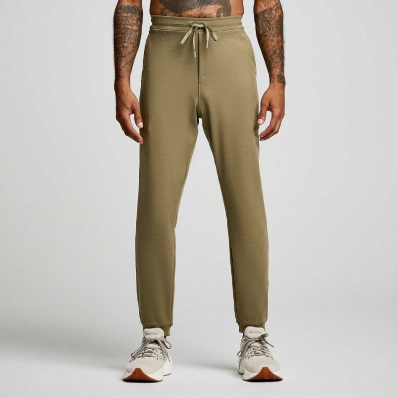 Pantaloni Jogger Saucony Solstice Barbati Masline Verzi | ROMANIA DIAUEF