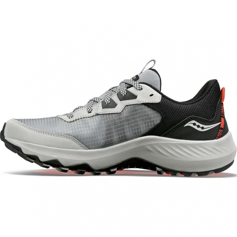 Pantofi Alergare Trail Saucony Aura TR Barbati Gri | ROMANIA HIBFUV