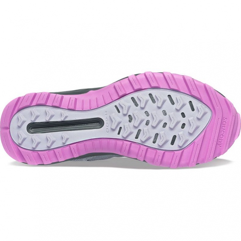 Pantofi Alergare Trail Saucony Aura TR Dama Gri | ROMANIA KWMPNU