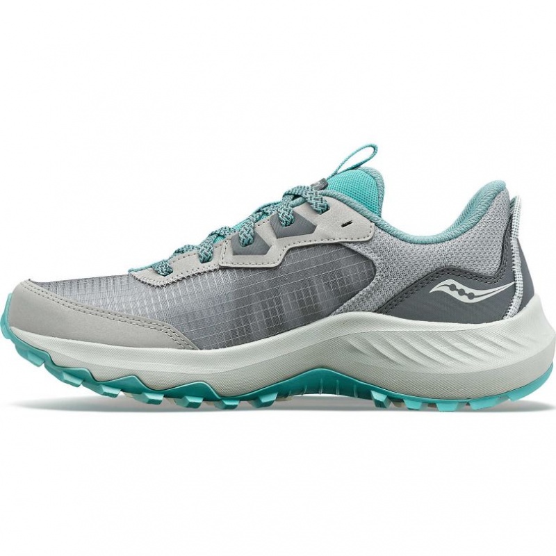 Pantofi Alergare Trail Saucony Aura TR Dama Gri | ROMANIA JXDYCF