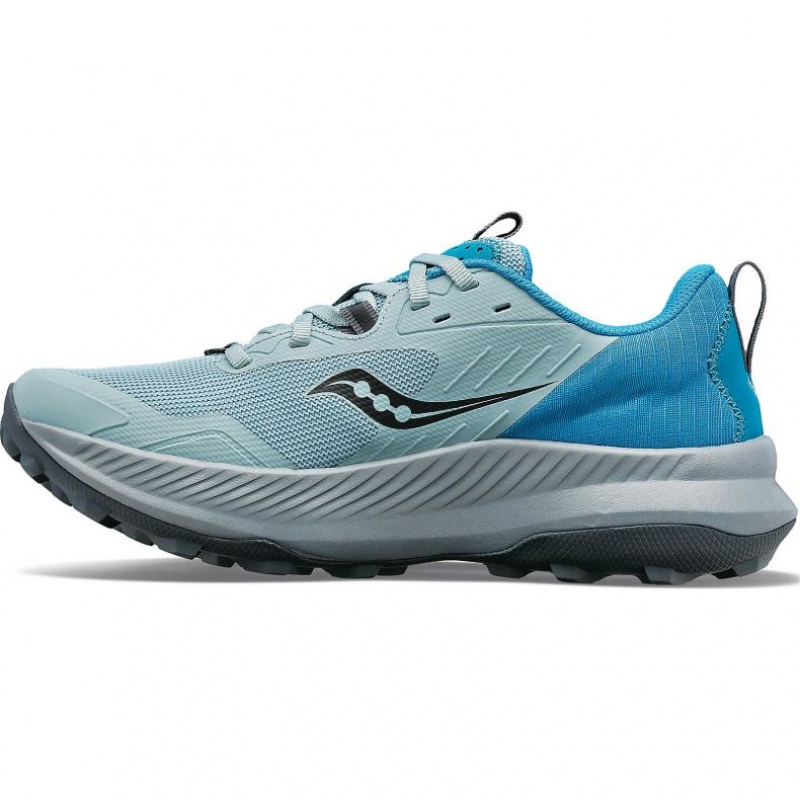 Pantofi Alergare Trail Saucony Blaze TR Dama Albastri | ROMANIA ARGUIW