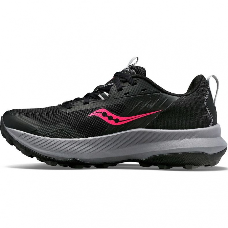 Pantofi Alergare Trail Saucony Blaze TR Dama Negrii | ROMANIA LQFBUV