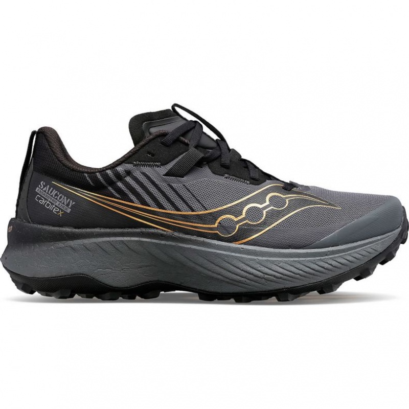 Pantofi Alergare Trail Saucony Endorphin Edge Barbati Gri | ROMANIA HCRZGI