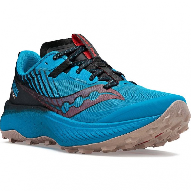 Pantofi Alergare Trail Saucony Endorphin Edge Barbati Albastri | ROMANIA KMYATI