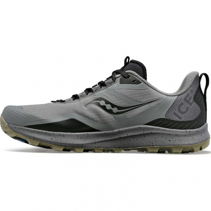 Pantofi Alergare Trail Saucony Peregrine ICE+ 3 Barbati Gri | ROMANIA ZQRBOW