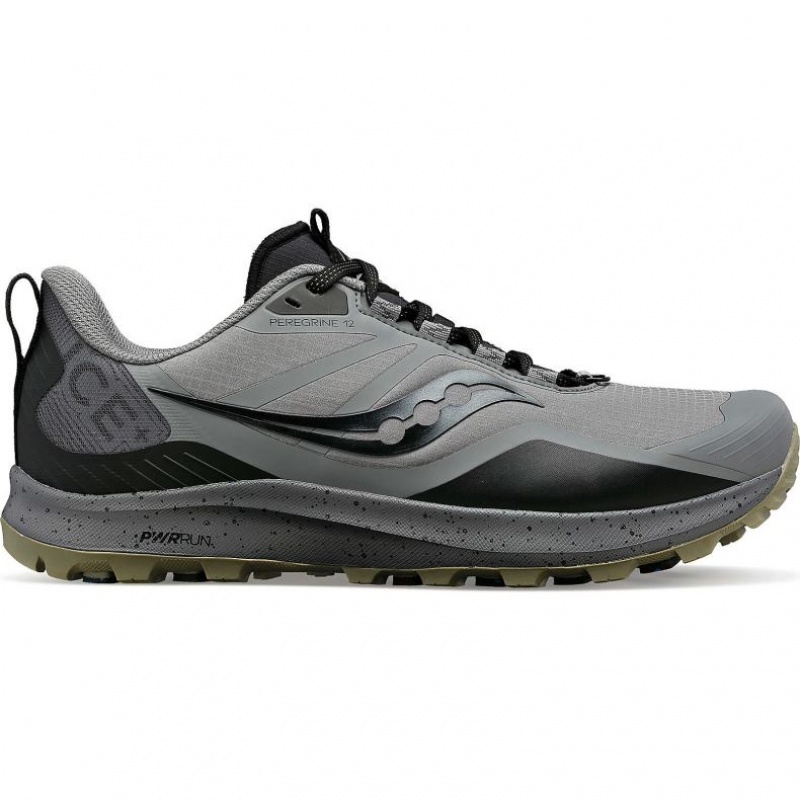 Pantofi Alergare Trail Saucony Peregrine ICE+ 3 Barbati Gri | ROMANIA ZQRBOW