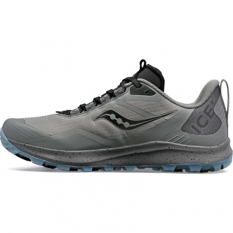 Pantofi Alergare Trail Saucony Peregrine ICE+ 3 Dama Gri | ROMANIA TDKPQN