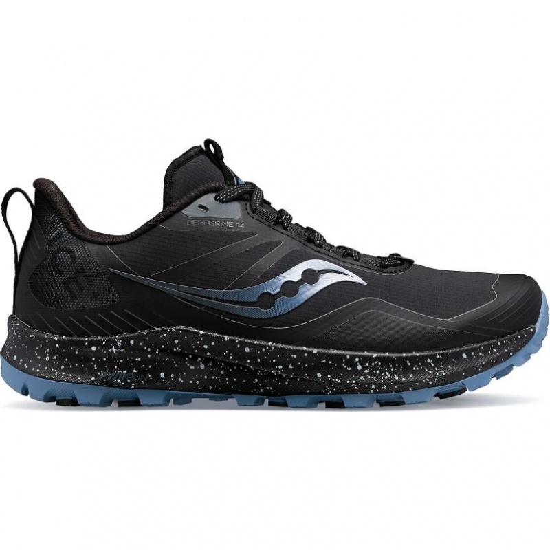 Pantofi Alergare Trail Saucony Peregrine ICE+ 3 Dama Negrii | ROMANIA RKUHVS