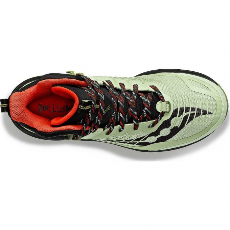 Pantofi Alergare Trail Saucony Ultra Ridge GTX Barbati Verde Menta | ROMANIA BMYHFC