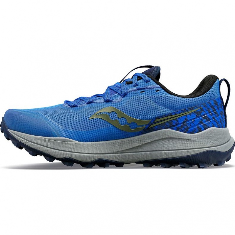 Pantofi Alergare Trail Saucony Xodus Ultra 2 Barbati Albastri | ROMANIA WQMIOZ